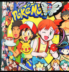 Pokémon (group photo) 3D decorative painting - Animehouse