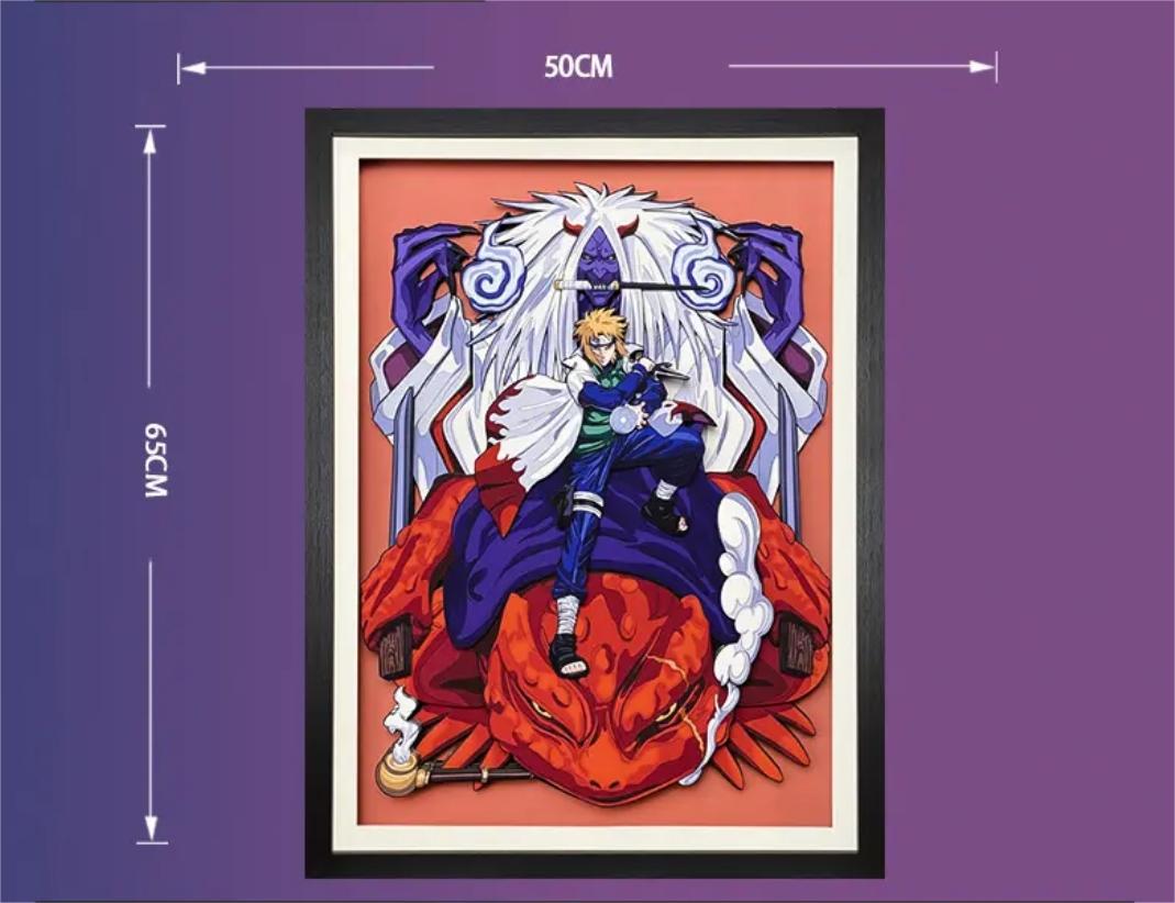 Naruto (Fourth Naruto) 3D decorative painting - Animehouse