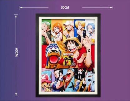 One Piece 25th Anniversary Edition 3D Decorative Painting