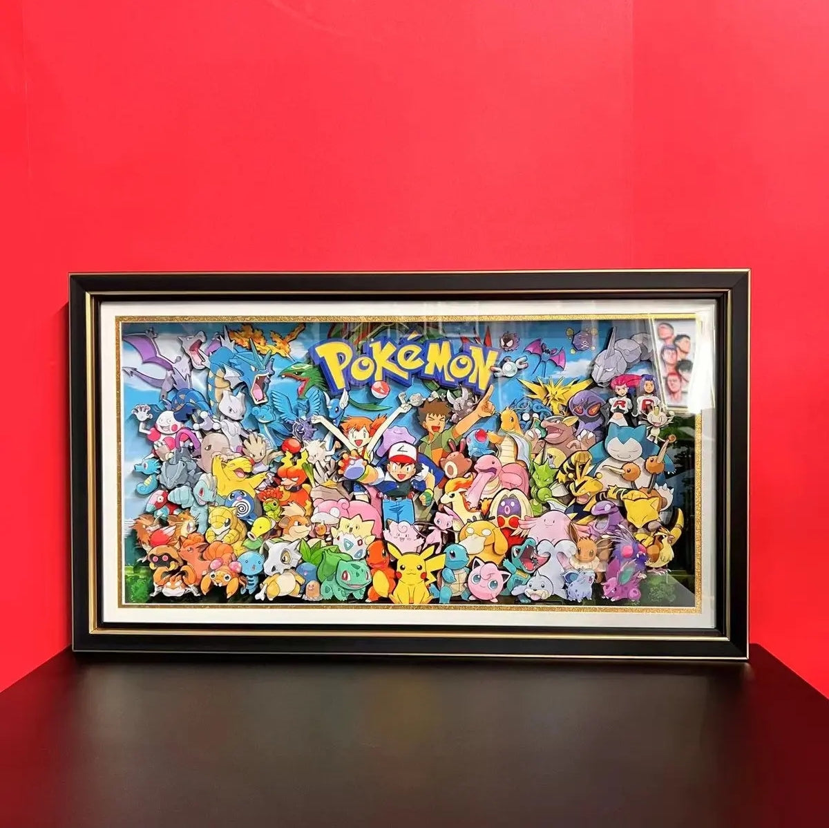Pokémon 3D hand painting - Animehouse
