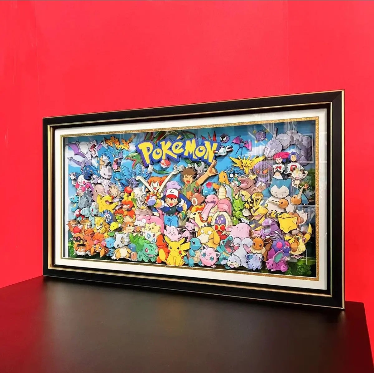 Pokémon 3D hand painting - Animehouse
