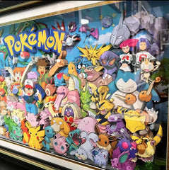 Pokémon 3D hand painting - Animehouse