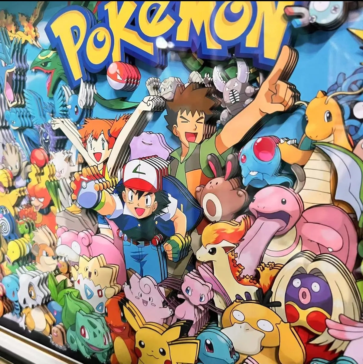 Pokémon 3D hand painting - Animehouse
