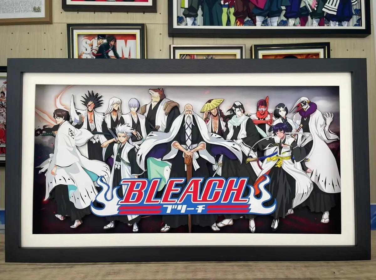 BLEACH <Thirteen Goutei Team> 3D hand-painted - Animehouse