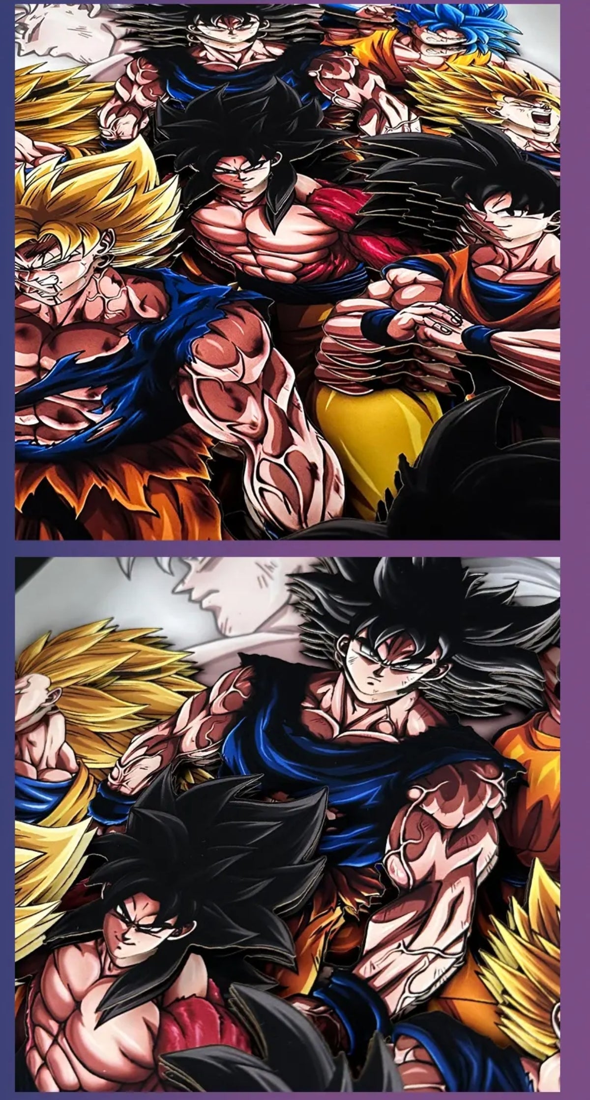 Dragon Ball <Wukong Full Form> 3D hand painting(Free Shipping Worldwide) - Animehouse