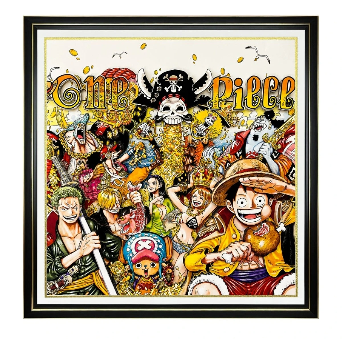 One Piece <produced by a signed artist> 3D painting (free shipping worldwide) - Animehouse