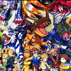 Digimon <The Chosen Children> 3D hand-painted - Animehouse