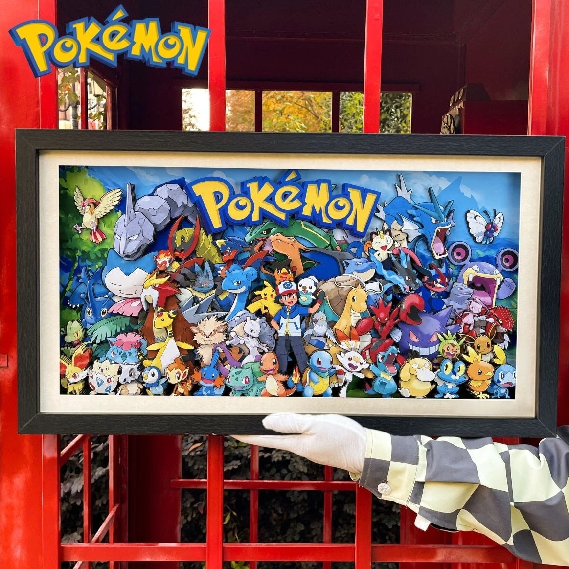 Pokémon <group photo> 3D hand painting - Animehouse