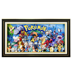 Pokémon <group photo> 3D hand painting - Animehouse