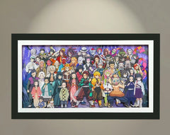Demon Slayer<family portrait>3D hand painting - Animehouse