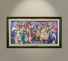 Demon Slayer<family portrait>3D hand painting - Animehouse