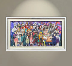 Demon Slayer<family portrait>3D hand painting - Animehouse