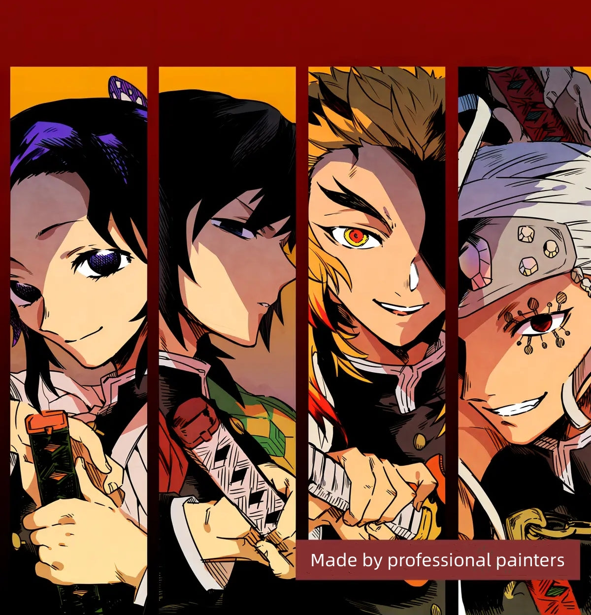 Demon Slayer 3D hand painting decoration<Pre-sale of new works!!!> - Animehouse