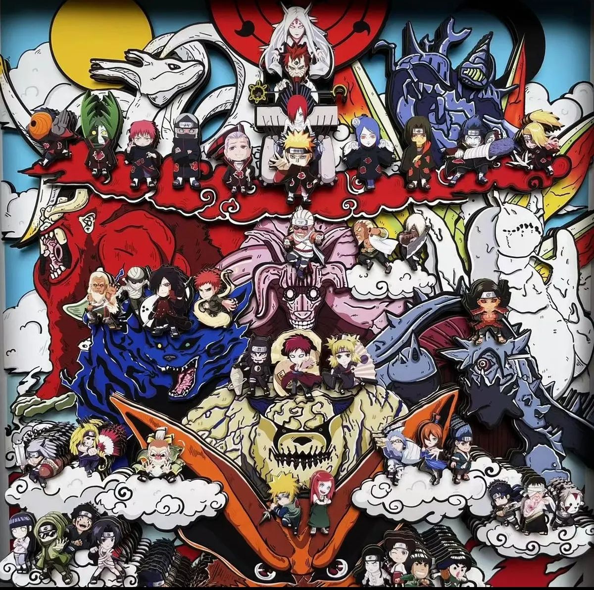 Naruto <The Third Ninja War Collection> 3D hand painting - Animehouse